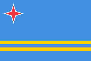 Aruba Flagge