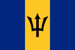 Barbados Flagge