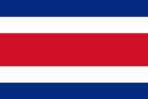 Costa Rica Flagge