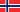 Flagge Norwegen