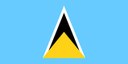 Saint Lucia Flagge