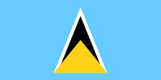 Saint Lucia Flagge