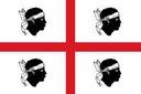 Sardinien Flagge