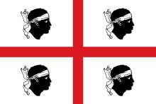 Sardische Flagge