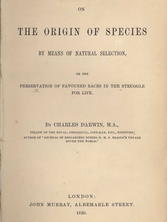 The Origin of species