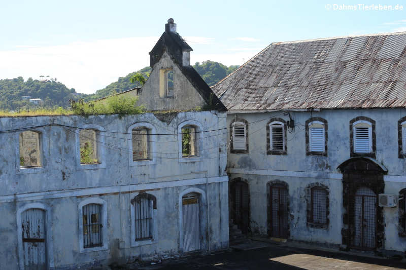 Der Innenhof von Fort George