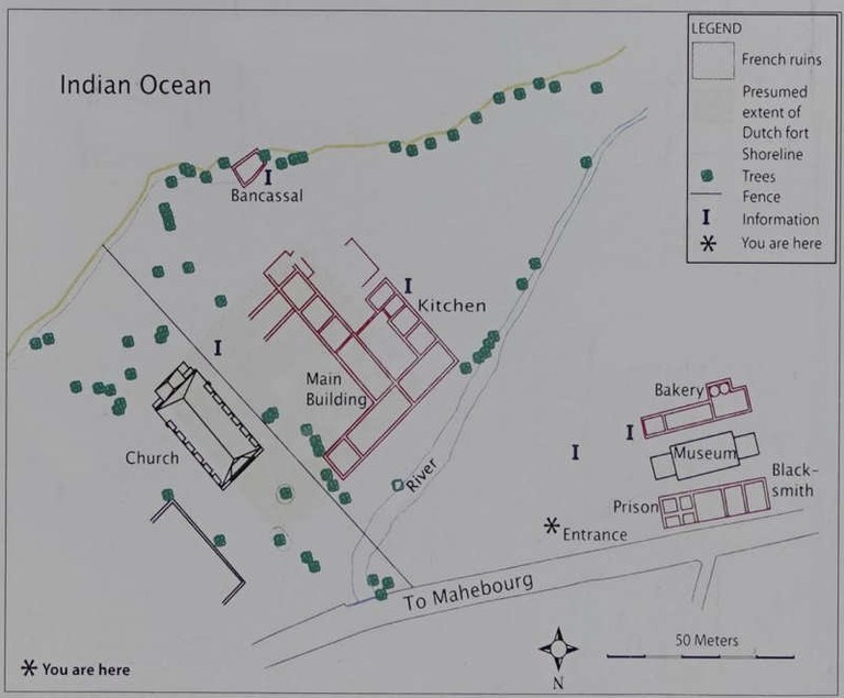 Lageplan Vieux Grand Port