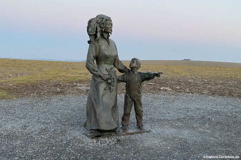 Skulpturengruppe Mutter und Kind