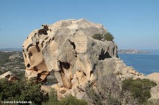 Der Bärenfelsen (Capo d'Orso)