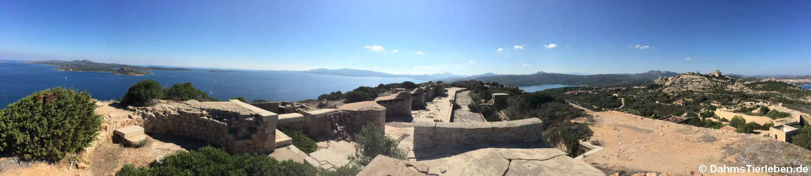 Panoramabild Capo d'Orso