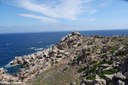 Granitfelsen auf Capo Testa