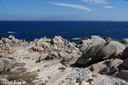 Granitfelsen auf Capo Testa