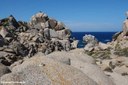 Granitfelsen auf Capo Testa