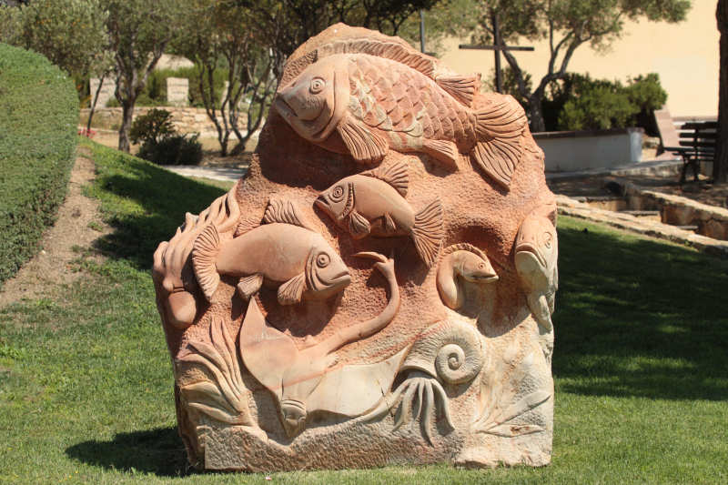 Skulptur in Golfo Aranci