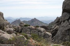 Die Aussicht vom Monte Limbara