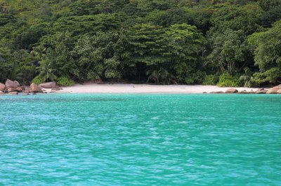 Strand auf Praslin