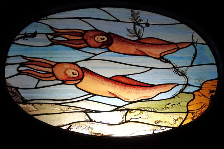Glasmalerei Aquarium Berlin