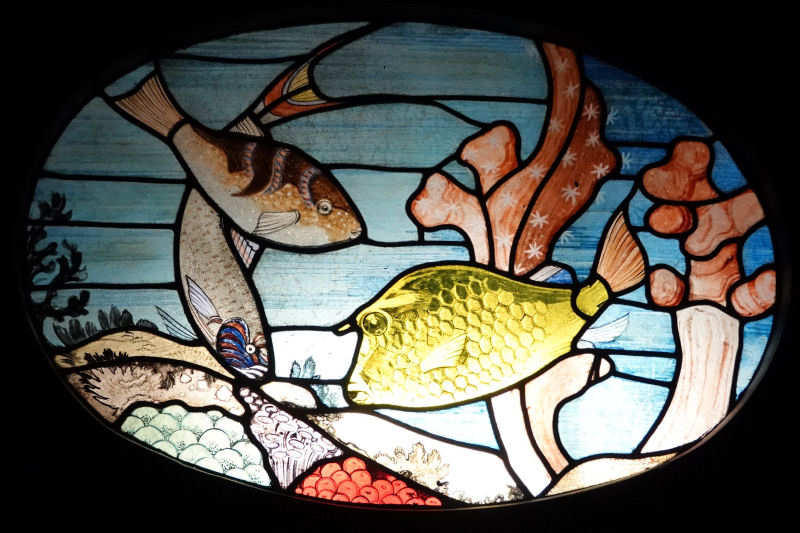 Glasmalerei Aquarium Berlin