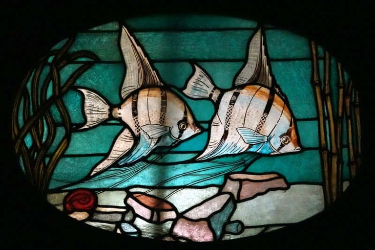 Glasmalerei Aquarium Berlin