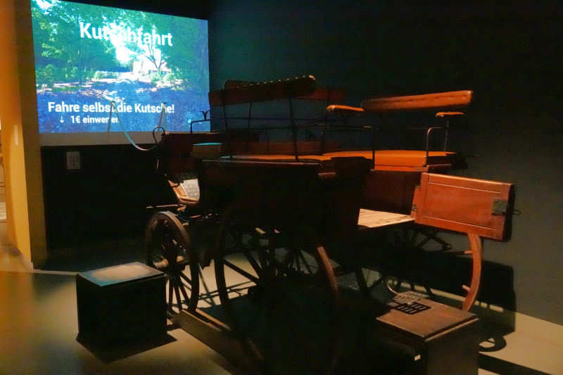 Interaktiver Kutschen-Simulator Interaktiver Kutschen-Simulator