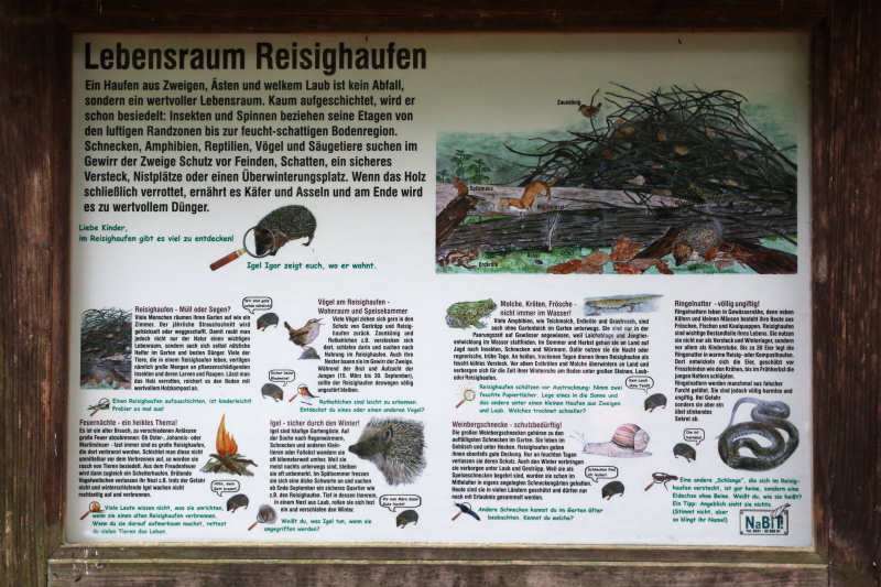 Lebensraum Reisighaufen